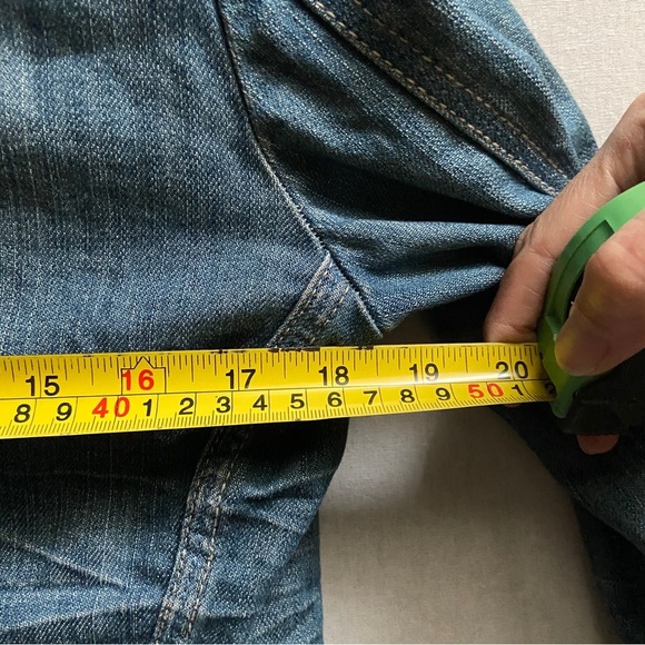 Part Two Denim button jacket Sz 8 - Picture 7 of 8